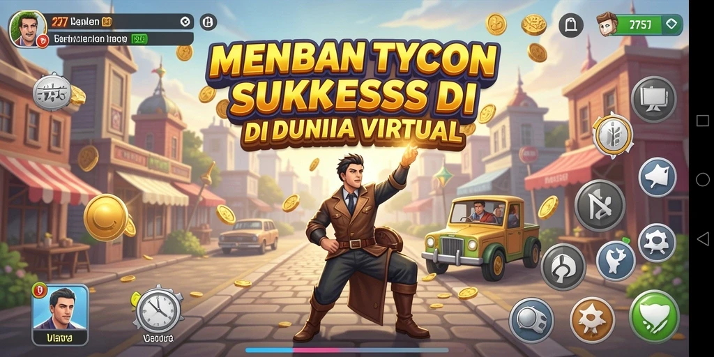 Tampilan menarik dari gameplay Tycoon yang mendebarkan.