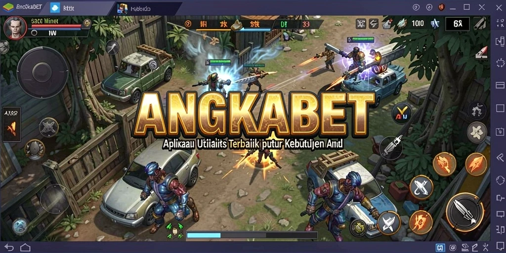 Screenshot utama ANGKABET menampilkan antarmuka pengguna yang intuitif dan fitur-fitur utilitas.