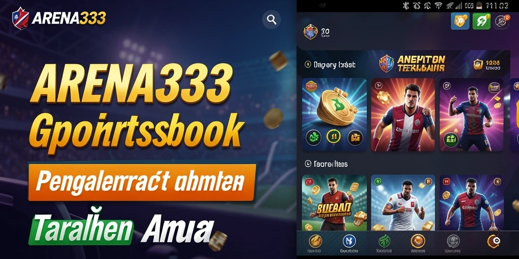 Tampilan gameplay menarik dari aplikasi Sportsbook ARENA333.