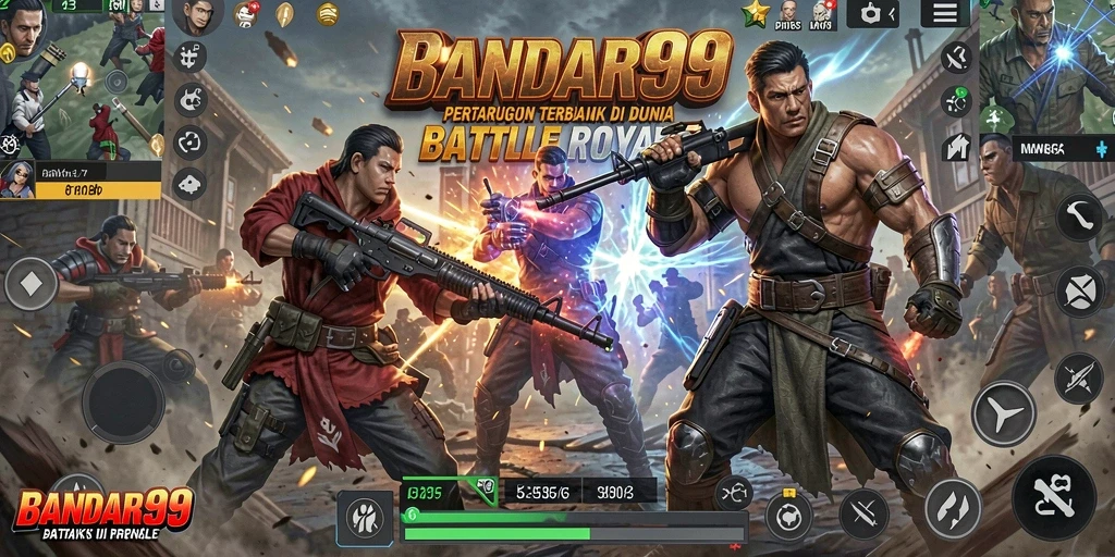 Gameplay dinamis dan seru dalam BANDAR99 dengan pertempuran intens.
