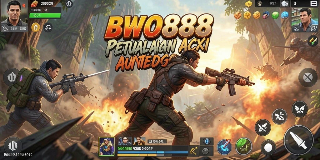 Tampilan gameplay BWO888 yang menegangkan dan mendebarkan.