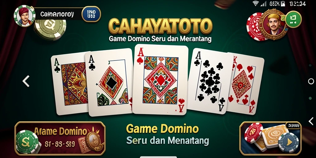 Tampilan gameplay CAHAYATOTO yang seru dan interaktif.