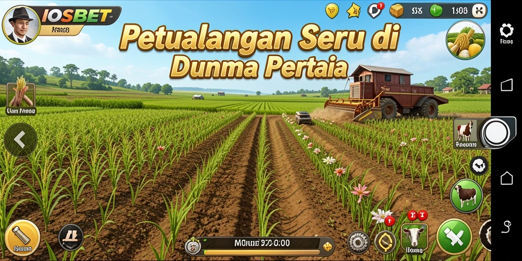 Gameplay seru di dunia pertanian yang menantang.