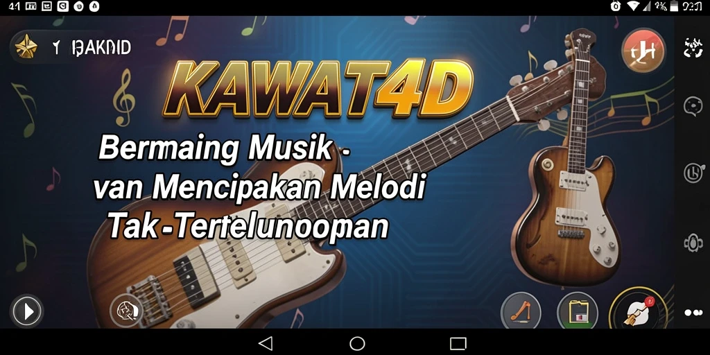 Gameplay KAWAT4D yang penuh warna dan interaktif.