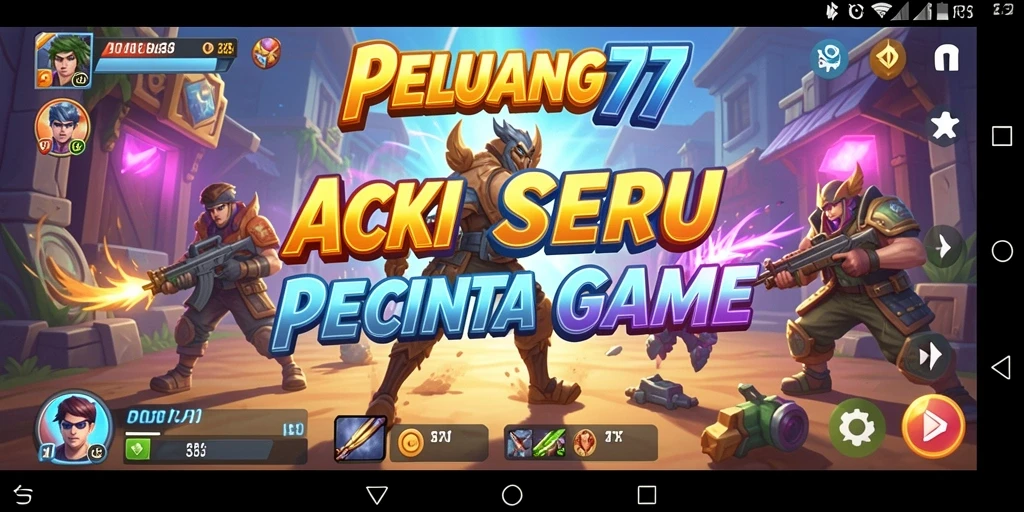 Tangkapan layar PELUANG77 menampilkan aksi seru dalam pertarungan sengit.