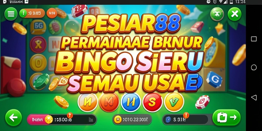 Tangkapan layar permainan Bingo dengan gameplay menarik.