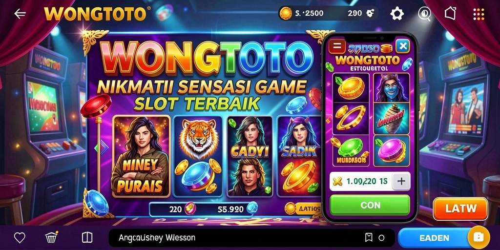 Tampilan menarik dari gameplay WONGTOTO yang penuh warna.
